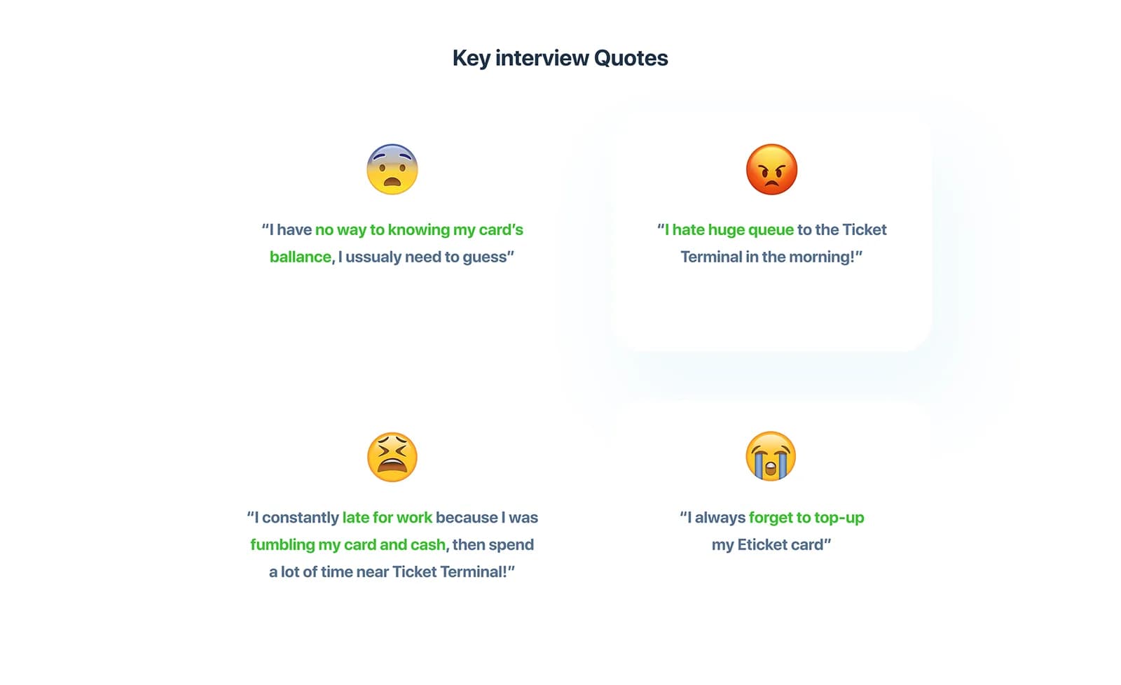Original 2020 slide with the key interview quotes from Kharkiv riders
